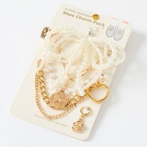 Pearl Bow Shoe Charm Pack